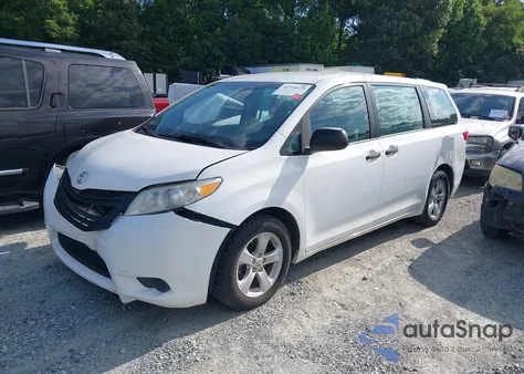 2017 Toyota Sienna L 7 Passenger из США, поврежденный, VIN 5TDZZ3DC2HS791742